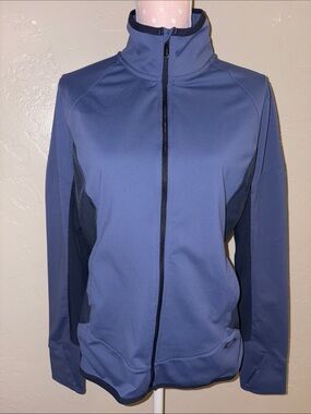 Women's Oakley Blue Full-Zip Active Jacket